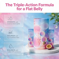 Aeglewell Private Label Platte Buik Hydratatiepoeder Elektrolyt Prebiotic Probiotic Supplement 1 Miljard CFU Darmgezondheid OEM