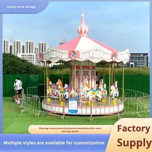 Nuevo Carrusel de Unicornios Grande y Popular de 24 Asientos, Equipo de Entretenimiento No Inflable Hecho de [material] para Parques y Áreas de Juego al Aire Libre - Product Image 2