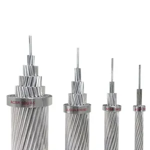 Conductor de aluminio AAC, cable eléctrico, ACSR, Cabl desnudo, AAAC