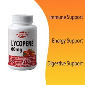 อาหารเสริมไลโคปีนสำหรับผู้ชาย 60 มก. 150 แคปซูล ผลิตแบบ OEM/ODM สารสกัดจากมะเขือเทศธรรมชาติสำหรับบำรุงผิว หัวใจ และเสริมสร้างภูมิคุ้มกัน - Product Image 3