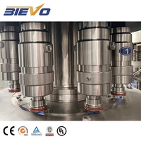 Ligne de remplissage d'eau minérale entièrement automatique à grande vitesse 3 en 1 à Zhangjiagang