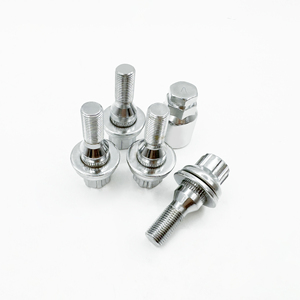 Pièces détachées automobiles boulons de verrouillage en gros filetage Fer m12 * 1.25 MM Boulon de roue Vis pour <span class=keywords><strong>Peugeot</strong></span> - Product Image 1
