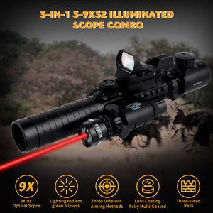 Ống ngắm săn bắn FOCUHUNTER bán buôn OEM ODM, kính ngắm chiến thuật quang học 3-9X40 SFP chống sốc 800G, Miras Telescopicas - Product Image 3