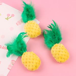 ของเล่นสัตว์เลี้ยงรูปทรงสับปะรดสำหรับสุนัขและแมวของเล่นแบบโต้ตอบได้ - Product Image 4