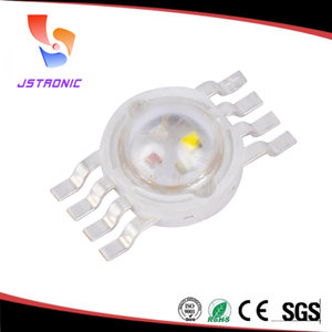 Jstronic ชิป LED RGBW 8 พิน กำลังสูง <span class=keywords><strong>4W</strong></span> และ 12W 4in1 8 ขา 3W ชิป LED สีแดง เขียว น้ำเงิน ขาว ชิปไดโอดเปล่งแสงสีเต็มรูปแบบ - Product Image 1