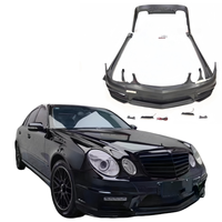 Kit Carrosserie WALD d'Amélioration pour Mercedes-Benz Classe E W211, Incluant Pare-Chocs Avant, Pare-Chocs Arrière, Jupes Latérales et Sortie d'Échappement