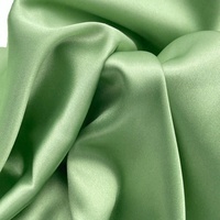 Tissu satiné Mikado 100 % polyester le plus vendu, extensible, double face, lourd, antistatique, pour robes de mariée et tenues de filles