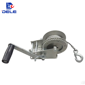 Verricello Manuale a Fune Metallica di Alta Qualità 1200LBS, Mini Verricello Portatile per Sollevamento, Verricello a Canna Portatile - Product Image 3