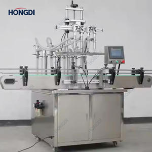 Máquina Llenadora Eléctrica Automática Horizontal de Cuatro Cabezales de Acero Inoxidable de Grado Alimenticio para Envasado de Líquidos, Pastas y Salsas - Product Image 6