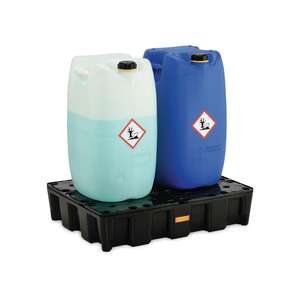 CEMO Bandeja de goteo 60 l L800xW600xH180mm polietileno con polietileno de rejilla de PE con rejilla de PE - Product Image 2