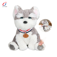 Chengji Meilleures ventes : Jouet en peluche robot AI musical avec puce, nouveau design, chien en peluche réaliste et animé avec mouvements simulés