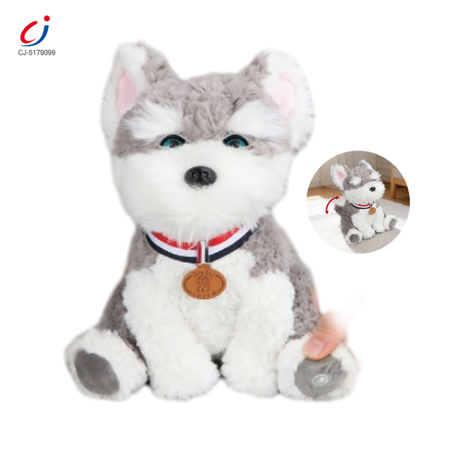 Chengji Hot Selling Ai Robot Plush Toy Musical Chip Robot New Design Stuffed Simulated Action Realistic Animated Plush Dog Toys