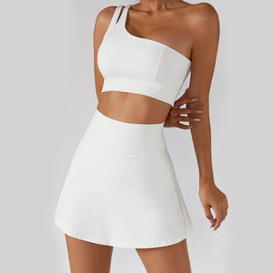 2025 Damen Tennis Wear Golf Sport Rock Sets Neue schnell trocknende atmungsaktive leichte <span class=keywords><strong>2</strong></span>-teilige Outfits für Mädchen - Product Image 1