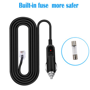 RJ11 power <b>cable</b> automotive radar detector <b>charging</b> <b>cable</b> 12V car step-down <b>cable</b> Cross-border supply L157 - Product Image 4