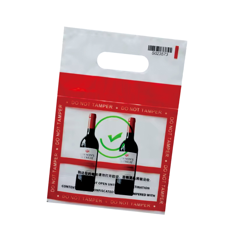 Custom Duty-Free Security Mailing Bags with Strong Adhesive Seal for Banking Logistics Airports Confidential Storage