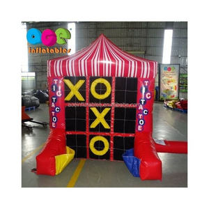 Jeu de <span class=keywords><strong>Tic</strong></span> <span class=keywords><strong>Tac</strong></span> Toe Gonflable Interactif à 4 Points pour Fête de Carnaval - Product Image 1