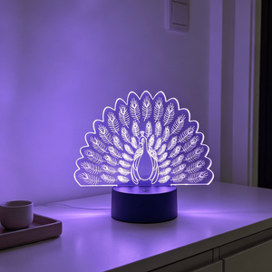 Eid Al-Fitr <b>LED</b> Night <b>Light</b> with Touch & Remote Control Powered Colorful for Holiday Party Decoration - Product Image 4