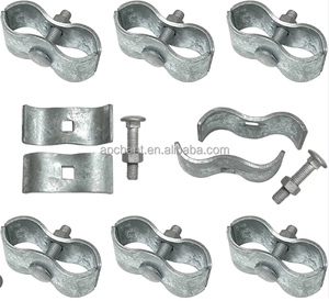 Enclos/Enclos pour chiens de 1 5/8'' x 1 5/8'' avec pinces de selle, clôture en treillis à mailles losangées et quincaillerie de clôture essentielle, portails - Product Image 1