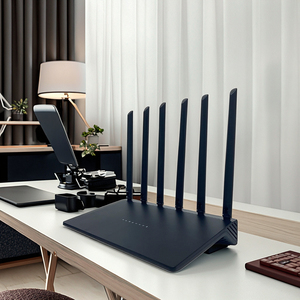 Dual band Wifi 6 lưới Router với 6 bên ngoài tăng cao anten cánh tay Cortex-A53 Dual-core CPU ax3000 ax3000 không <span class=keywords><strong>d</strong></span>ây Wifi Router - Product Image 1