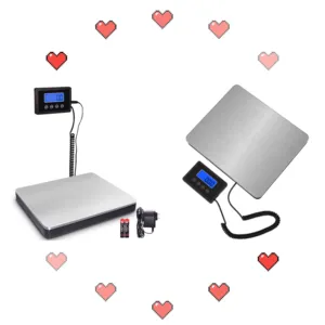 2023 Hot Selling Digital Balance 180kg Pos Scale Customized Stainless Steel Postal Packages Luggage Digital Shipping Scale