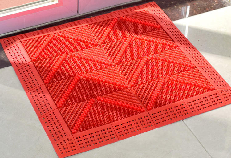 Single brush/Red block with red brush