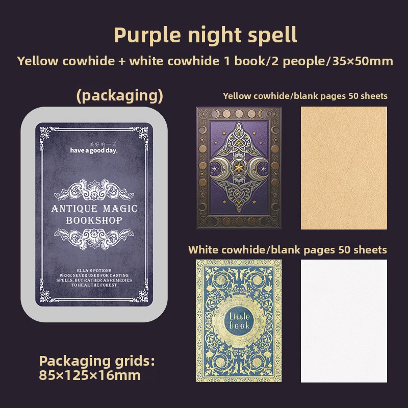 B Brujería nocturna púrpura