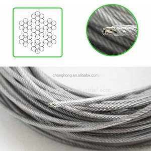 Cordes suspendues tendeur de <span class=keywords><strong>fil</strong></span> Kit de <span class=keywords><strong>suspension</strong></span> de câble en acier enduit de PVC <span class=keywords><strong>transparent</strong></span> 50 '3mm câble en acier inoxydable - Product Image 3