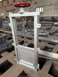 威龙方形闸门铸铁可定制，用于流体控制、灌溉、水利大坝、闸门阀 - Product Image 3