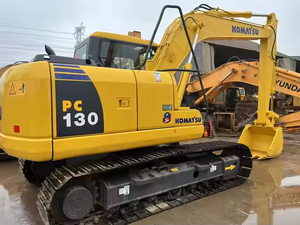 Komatsu รถขุด Pc130มือสองราคาถูก, 13Ton 95% ใหม่ญี่ปุ่นพร้อมกระปุกเกียร์มอเตอร์หลัก - Product Image 4