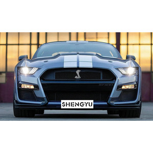 Kit de carrocería para <span class=keywords><strong>Mustang</strong></span> 2018-2020, actualización a <span class=keywords><strong>Shelby</strong></span> <span class=keywords><strong>GT500</strong></span>, incluye parachoques delantero y trasero con rejilla y faldones laterales - Product Image 2