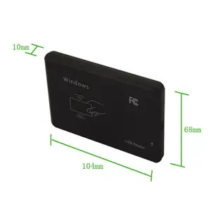 Lettore da tavolino della carta nfc del lettore RFID dell'interfaccia di USB 13.56mhz