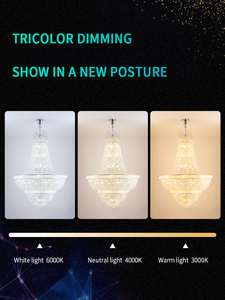 New Style Fashion Style Gold Black Indoor Background Decorative Iron Corridor 25W <b>Led</b> Wall <b>Light</b> Chandelier - Product Image 6