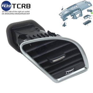 8KD 820 902 yüksek kaliteli otomobil parçaları hava firar ön sağ pano klima çıkışı için Audi A4L B8 2009-2016 8KD820902 - Product Image 1
