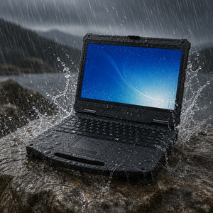 Heavy Duty 14 Inch Fully Rugged Laptop Phytium 8-Core 2.3GHz High Performance Industrial Notebook IP65 for Outdoor Field Work - Product Image 2