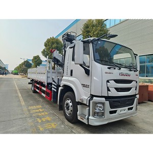 รถเครนติดรถบรรทุกแบบไฮดรอลิก 4x2 ปรับแต่งได้ พร้อมแขนพับได้สำหรับขาย - Product Image 1