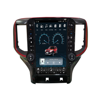 Radio para Coche con Pantalla Tesla de 13.6" TS10 Android 12 para Dodge RAM 1500 2500 2018-2022, Estéreo GPS Navi CarPlay 4G