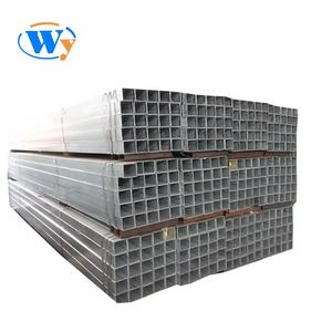 Système de tuyaux Boîte de tuyaux Propriétés des tuyaux RHS ASTM A500 STEEL <span class=keywords><strong>100x100</strong></span> <span class=keywords><strong>Tube</strong></span> <span class=keywords><strong>carré</strong></span> galvanisé en acier doux Section creuse Tuyau rectangulaire - Product Image 1