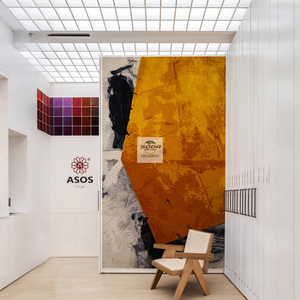 Trượt thảm thảm hiển thị giá sàn đứng vải hiển thị đứng cho cửa hàng bán lẻ quảng cáo trượt showroom hệ thống hiển thị - Product Image 2