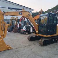 Mini-excavatrice Caterpillar CAT305.5E2 authentique, 5 tonnes, moteur CAT305.5E EPA Cat C2.4, plusieurs godets disponibles