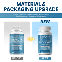 Capsules d'enzymes digestives probiotiques à marque privée OEM, complément pour la santé intestinale, fibres prébiotiques, super-aliments verts, vente en gros