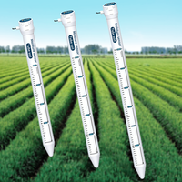 Capteur de température et d'humidité du sol de type tube RS485 à transmission sans fil haute précision pour une croissance sécurisée des cultures