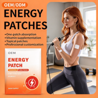 Patch Énergétique Vitaminé pour le Bien-être, Soutien Énergétique Quotidien, Soins Personnels, Maison, Voyage, OEM, Marque Privée