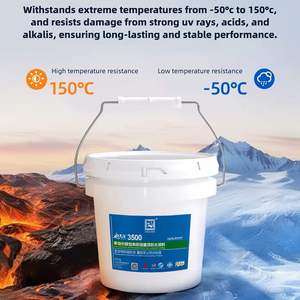 Peinture liquide imperméabilisante en silicone écologique moderne pour murs et carreaux, revêtement imperméabilisant invisible, membrane de qualité supérieure - Product Image 4