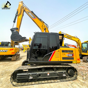 รถขุดที่ใช้แล้วสำหรับการขุดทางวิศวกรรมการ SY135c ที่ราบรื่นมีจำนวนจำกัด - Product Image 3
