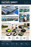 Nettoyeur de piscine robotique compact en gros, certifié CE FCC RoHS, pour l'entretien du fond de piscine, avec panier de 2,5 L, 365x310x170 mm