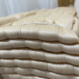 Natural silk 100% Natural tussar Silk 33/37D A grade