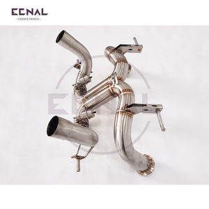 Sistema de Escape con Válvulas Gintani SS304 de Alta Potencia para Lamborghini <span class=keywords><strong>Aventador</strong></span> <span class=keywords><strong>SVJ</strong></span> LP770-4 LP780-4 <span class=keywords><strong>V12</strong></span> 6.5L (2017+) - Product Image 4