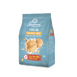 Galletas Lazzaroni Dulces Sin Gluten, Horneadas al Horno, con Yogur y Miel, 200g X 10 Unidades, Snacks Lácteos Listos para Comer, Vida Útil de 12 Meses - Product Image 1