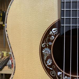 Shellac Paint Custom handmade All solid classic guitar - Product Image 4