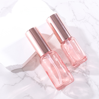 Flacon en verre avec compte-gouttes et pulvérisateur pour huile essentielle, soin de la peau, luxe, rose, 1 oz, 10 ml, 20 ml, 30 ml, 50 ml, 100 ml